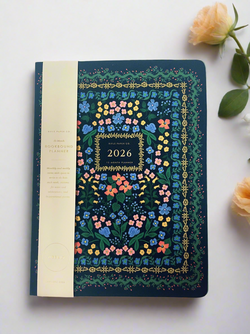 2026 Wildwood 12-Month Embroidered Bookbound Planner