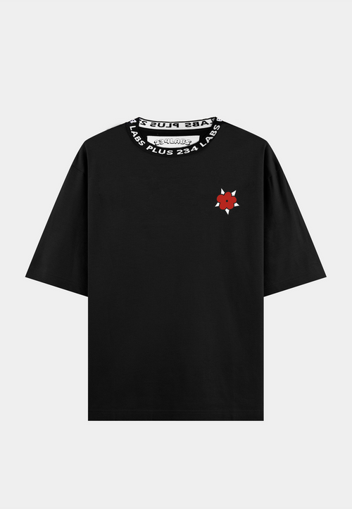 234labs Rose Logo Hoodie Black
