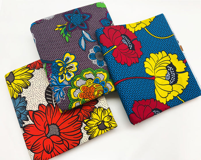 3 Ankara Fabric Bundle-2 Yards Each
