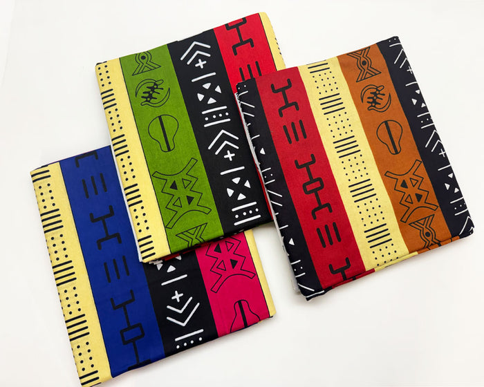 3 Mud Cloth/Bogolan Bundle-2 Yards Each