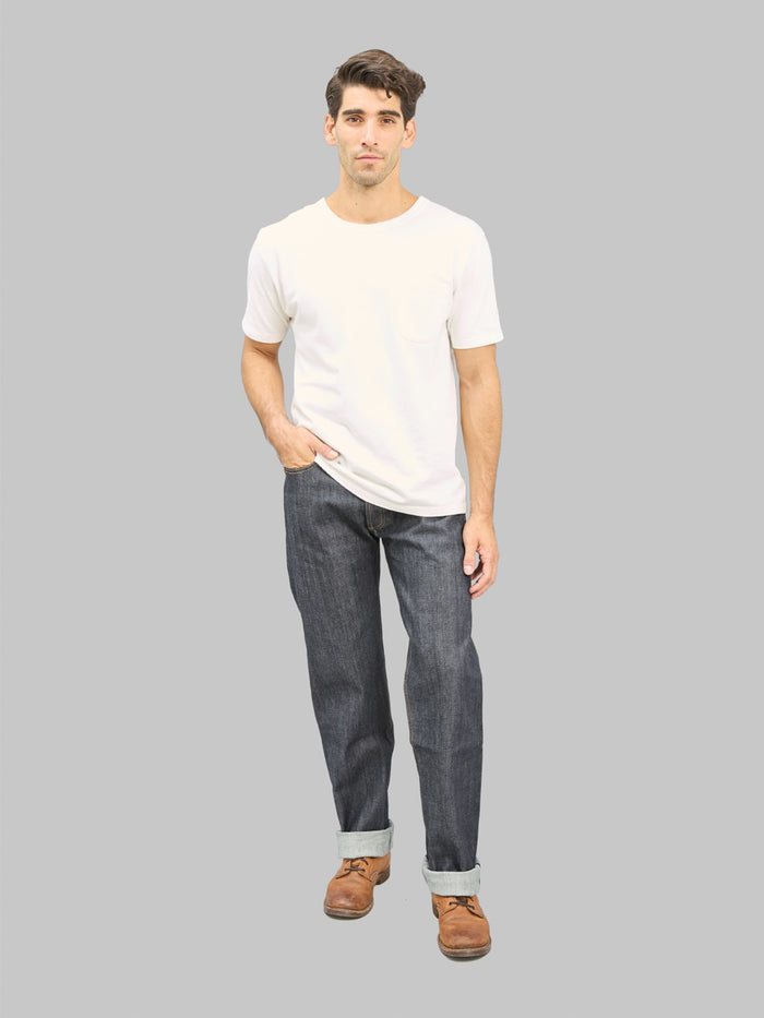 3sixteen CS 100 Classic Straight Jeans styled