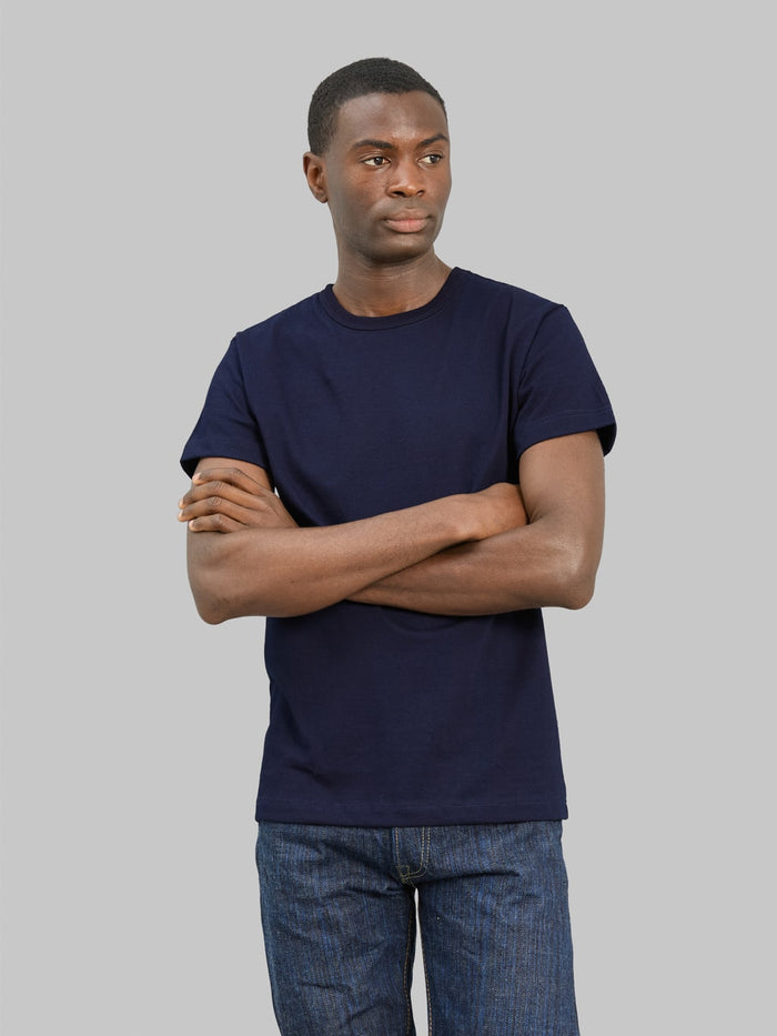 3sixteen Heavyweight T-Shirt Indigo (2 Pack) - Redcast Heritage Co.