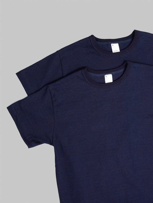 3sixteen Heavyweight T-Shirt Indigo (2 Pack) - Redcast Heritage Co.