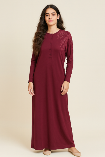 AC N5229 Etched Elegance Nightgown SS26