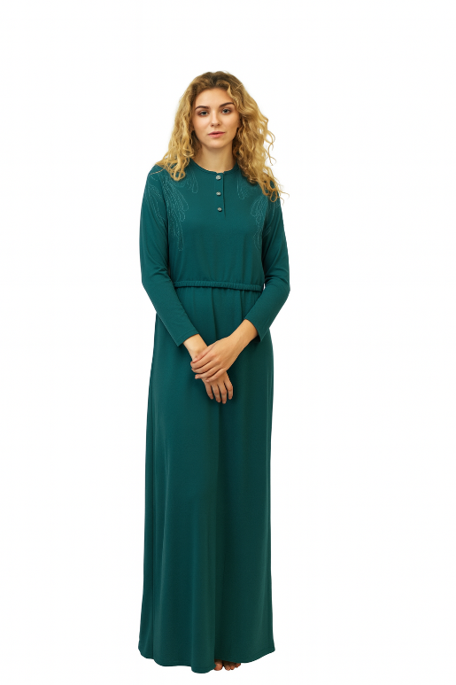 AC N5229 Etched Elegance Nightgown SS26