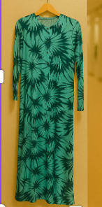AC N5235 Abstract Floral Nightgown SS26