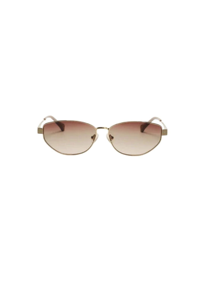Sunglasses Zeus+Dione Aegina Platinum/Brown Marble O/S Apoella