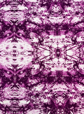 African Ankara Wax Print- Purple Yam White