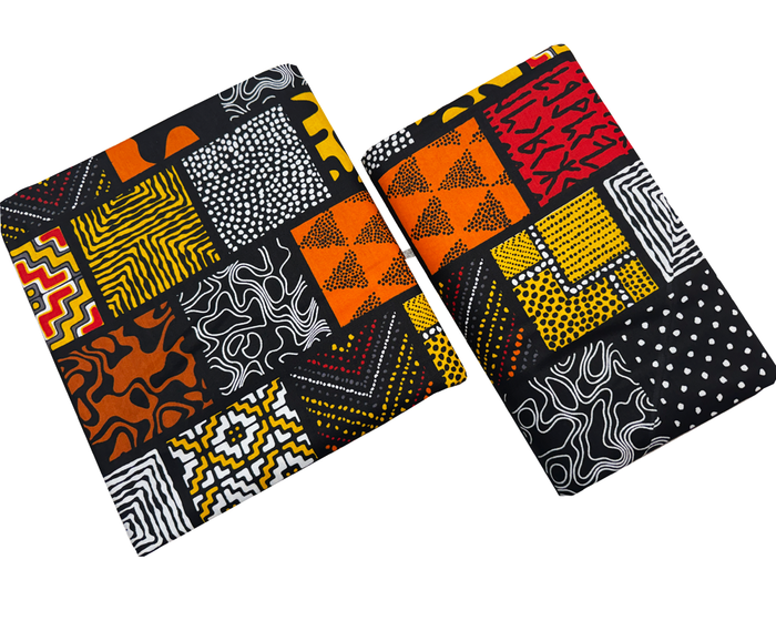African Headwrap - Patchwork Design
