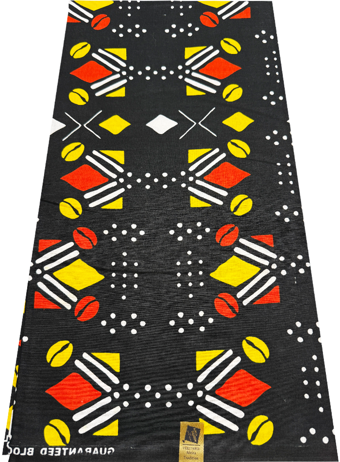 African Wax Print- Mudcloth Design Print
