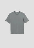 Agolde - Asha Mock Neck Tee in Flint - Kalifornia Jean Bar
