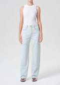 Agolde - Laria Pieced Jean in Process - Kalifornia Jean Bar