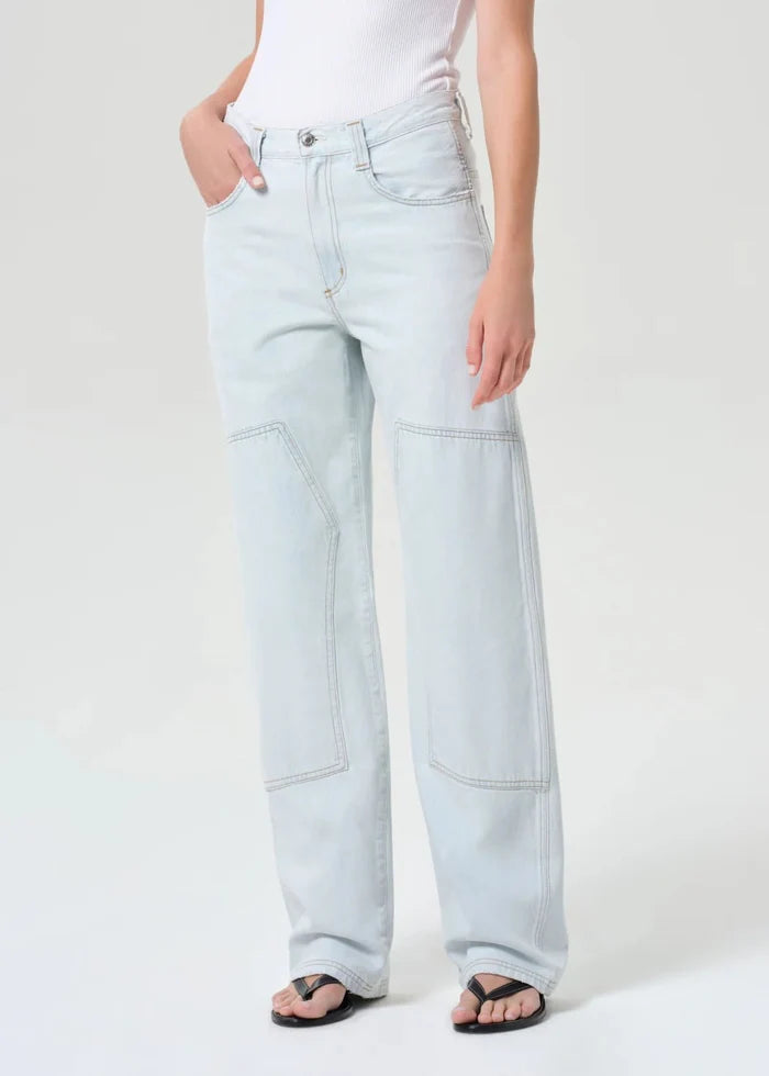 Agolde - Laria Pieced Jean in Process - Kalifornia Jean Bar