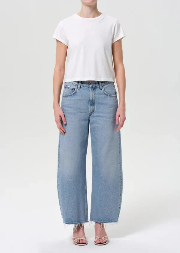 Agolde - Low Curve Fray Jean in Force - Kalifornia Jean Bar