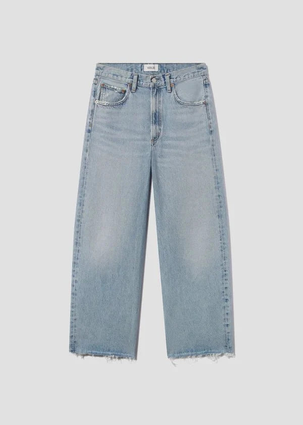 Agolde - Low Curve Fray Jean in Force - Kalifornia Jean Bar
