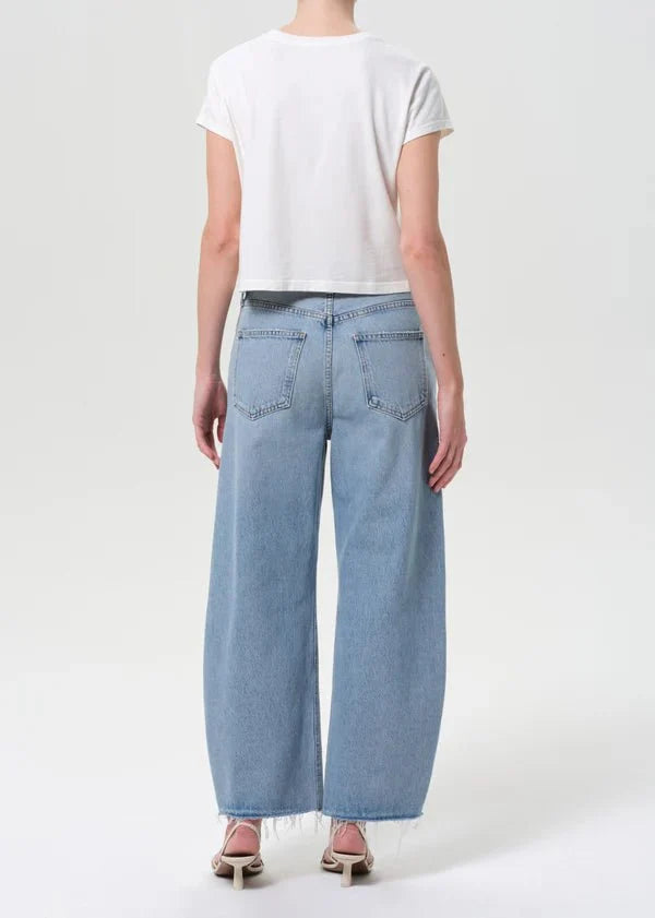 Agolde - Low Curve Fray Jean in Force - Kalifornia Jean Bar