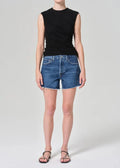 Agolde - Parker Long Short in Caution - Kalifornia Jean Bar