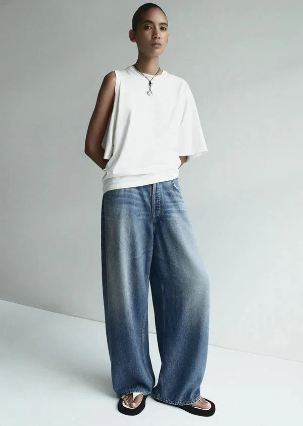 Agolde - Rounded Baggy In Expression - Kalifornia Jean Bar