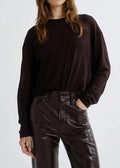 Agolde - Sasha Tee in Ristretto - Kalifornia Jean Bar