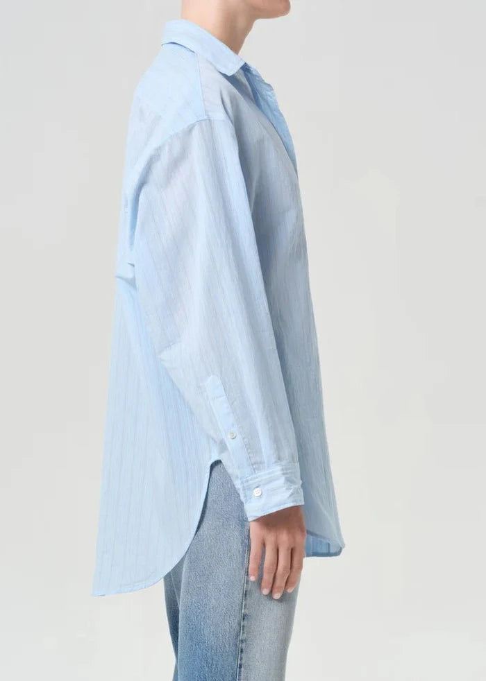 Agolde - Sona Shirt Fontana Stripe - Kalifornia Jean Bar