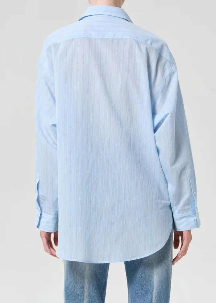 Agolde - Sona Shirt Fontana Stripe - Kalifornia Jean Bar