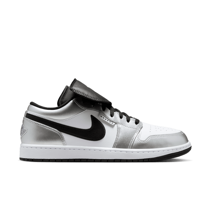 Air Jordan 1 Low SE Tiempo Metallic Silver
