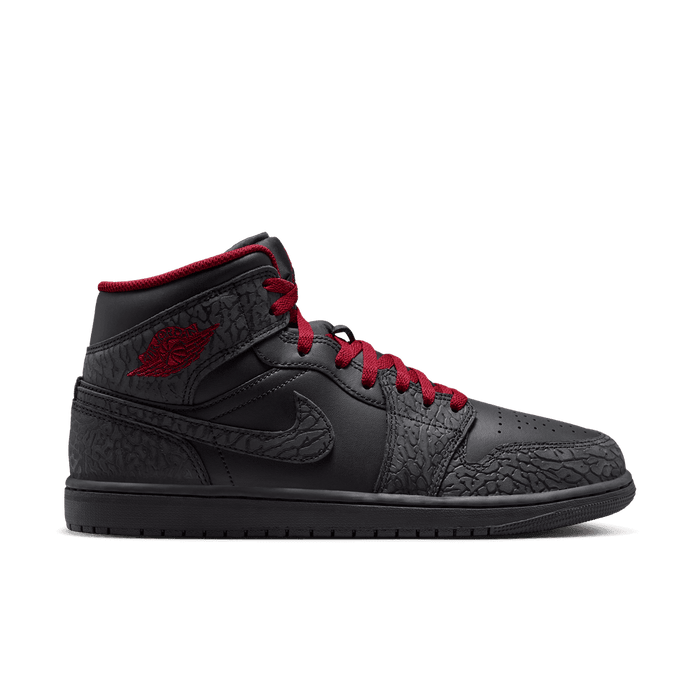 Air Jordan 1 Mid SE Elephant Print Bred
