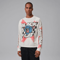 Air Jordan Black Cate LS Tee QS