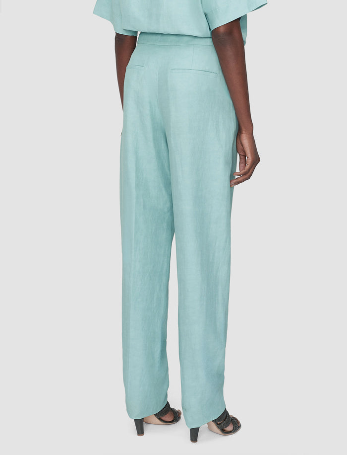 Aix Light Linen Blend Trousers
