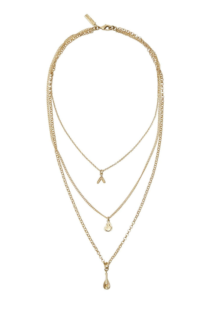 Alémais - Le Jardin Multi Charm Necklace - Kalifornia Jean Bar