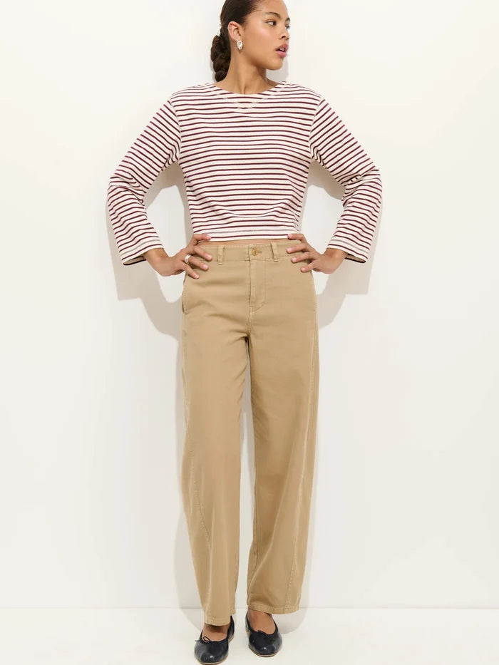 Alex Mill - 9th Street Pant Light Khaki - Kalifornia Jean Bar