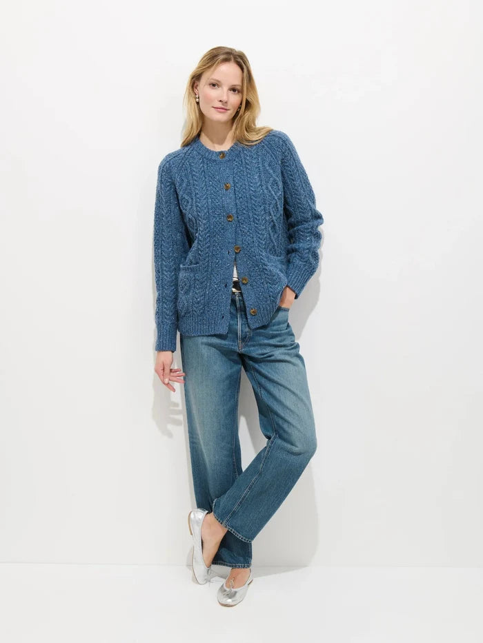 Alex Mill - Donegal Sweater in Frost - Kalifornia Jean Bar