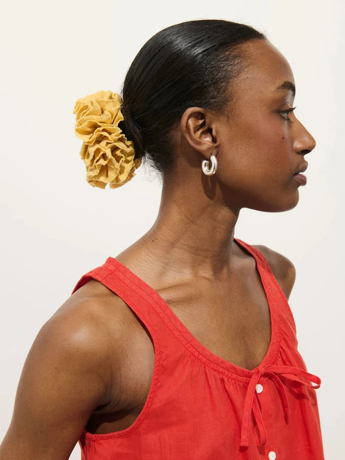 Alex Mill - Sydney Linen Top in Chili - Kalifornia Jean Bar