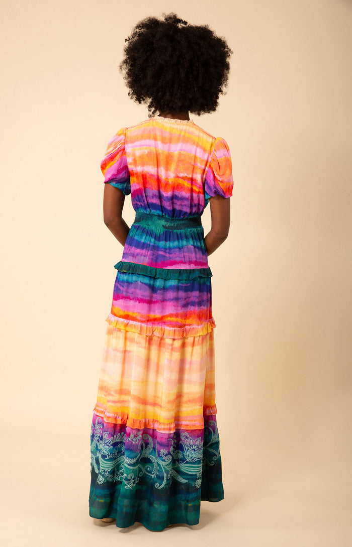 Alexandra Maxi Dress, color_coral