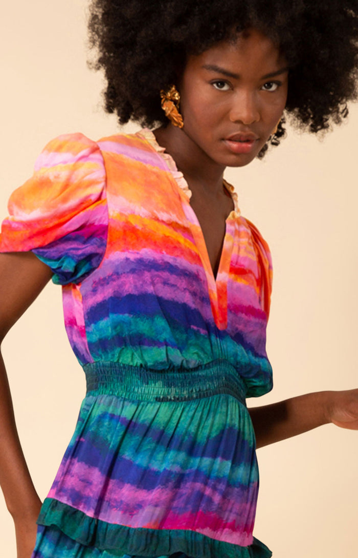 Alexandra Maxi Dress, color_coral
