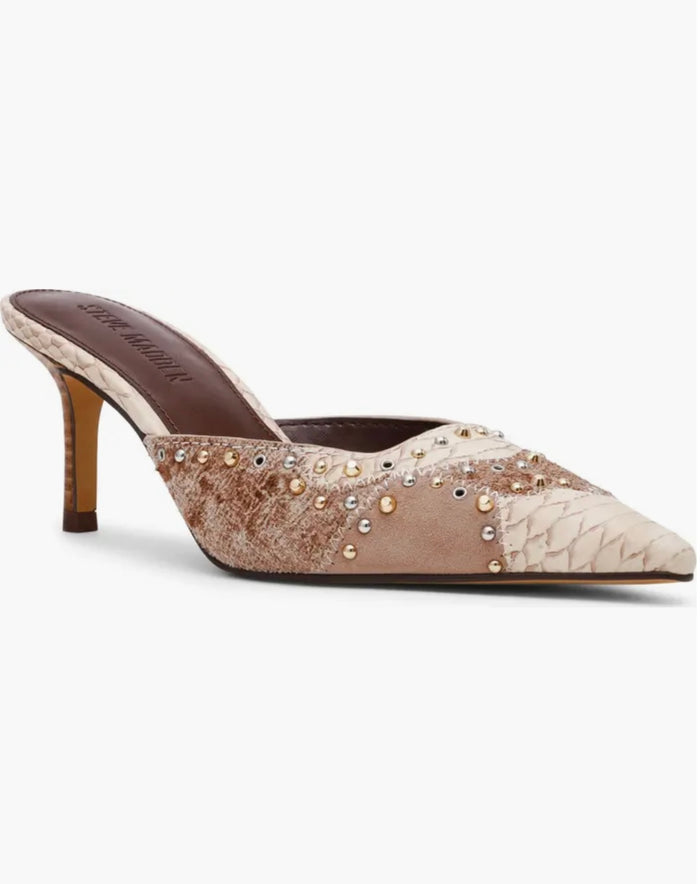 Steve Madden Alexi-S Nat Multi Heel