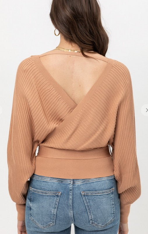 Aliyah Wrap Top image 3
