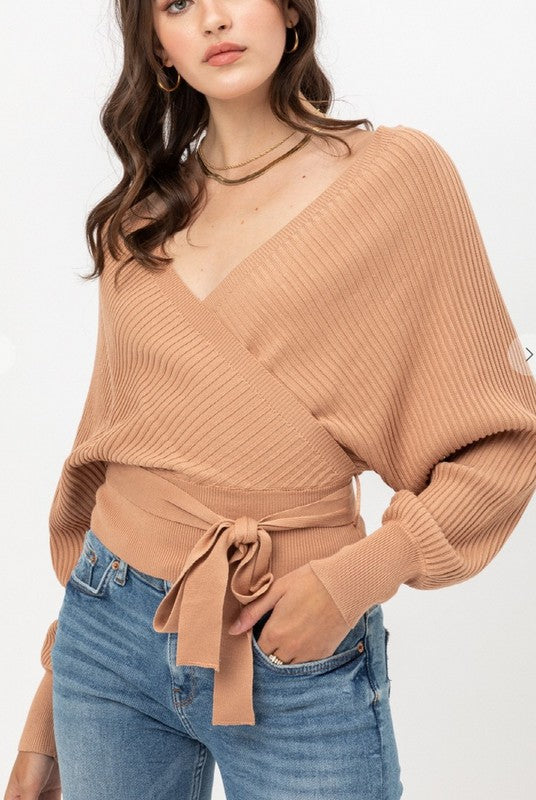 Aliyah Wrap Top image 5