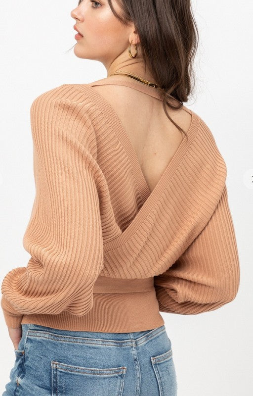 Aliyah Wrap Top image 6