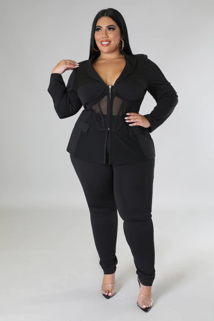 Amina Blazer Pant Set image 2