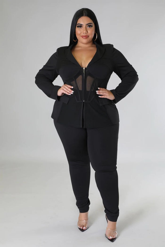 Amina Blazer Pant Set image 3