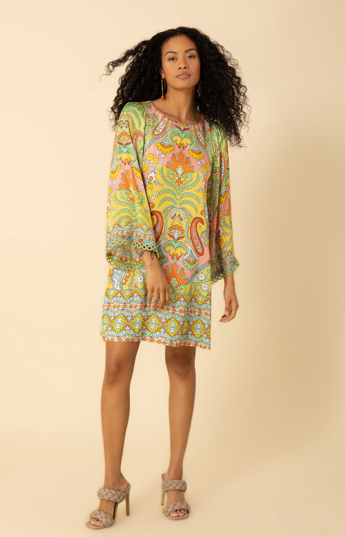 Amira Dress, color_green