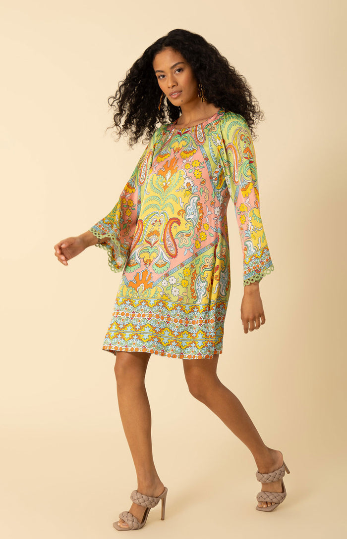 Amira Dress, color_green