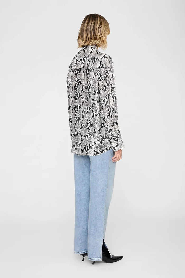 Anine Bing - Bridget Shirt Python - Kalifornia Jean Bar