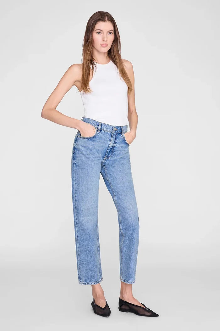 Anine Bing - Kate Jean in Arbor Blue - Kalifornia Jean Bar