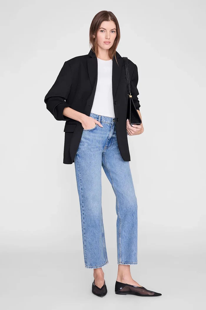 Anine Bing - Kate Jean in Arbor Blue - Kalifornia Jean Bar