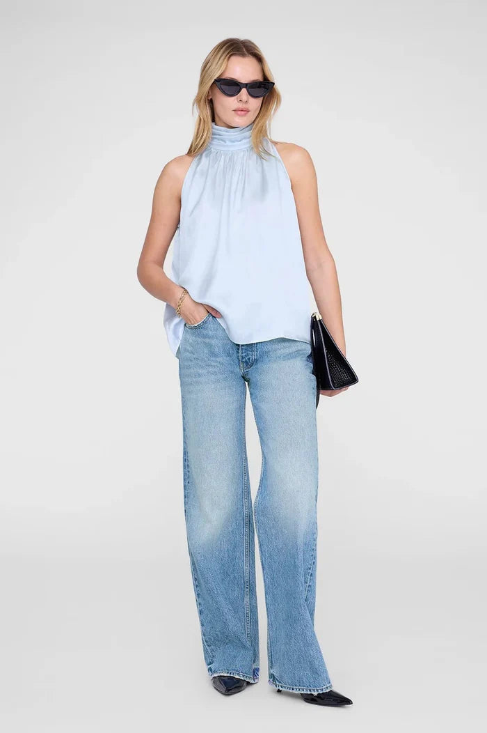 Anine Bing - Marie Top - Pale Blue - Kalifornia Jean Bar