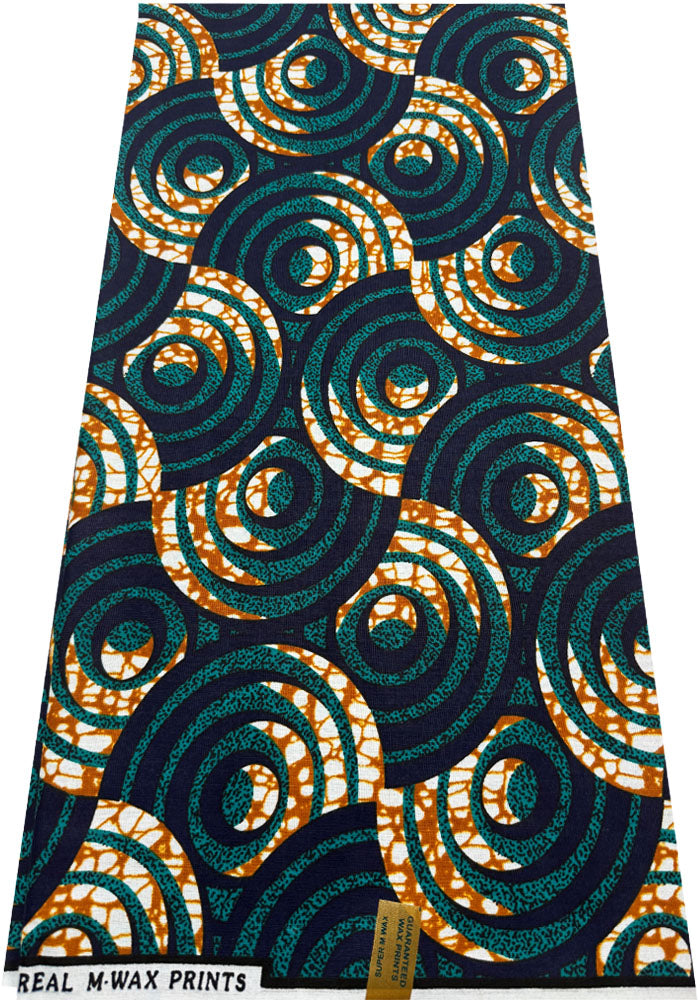Ankara Fabric- Emerald-Green