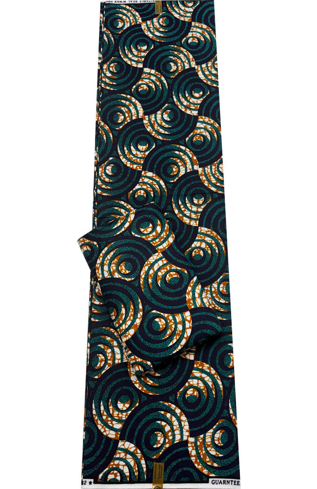 Ankara Fabric- Emerald-Green