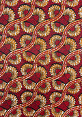 Ankara Fabric-Floral- Red